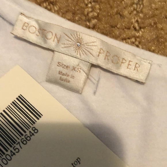 NWT Boston Proper tie dye one shoulder top, Small - Picture 11 of 14